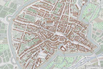 Historisches Stadtmodell von München