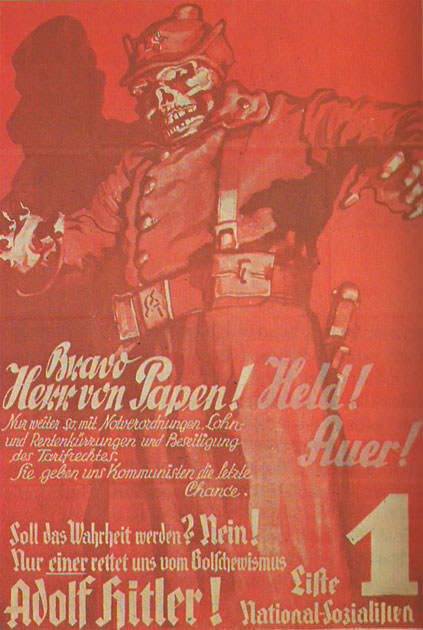 Wahlplakat Nationalsozialisten