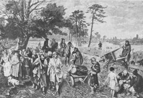  – Kriegsgefangen Türken beim Kanalbau