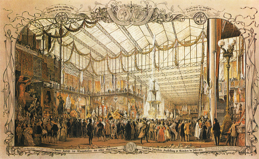 Industrieausstellung im Glaspalast