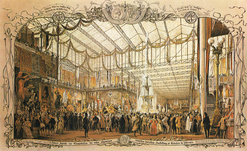 Industrieausstellung im Glaspalast