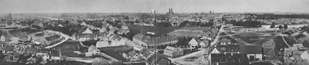 Panorama von München