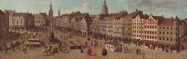 Marienplatz um 1760