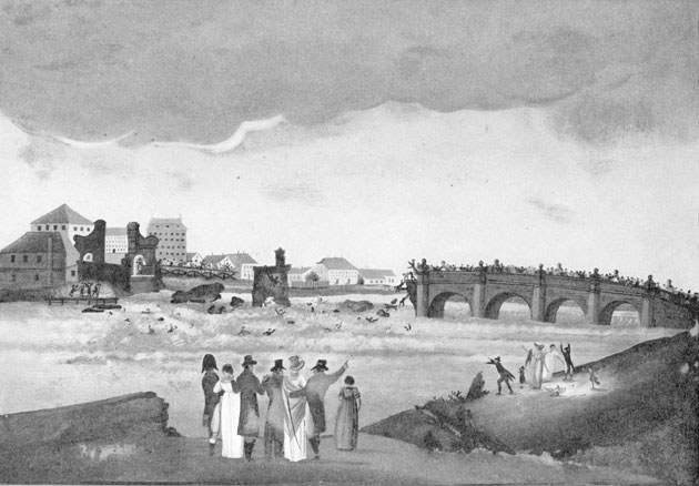 Einsturz der Ludwigsbrücke