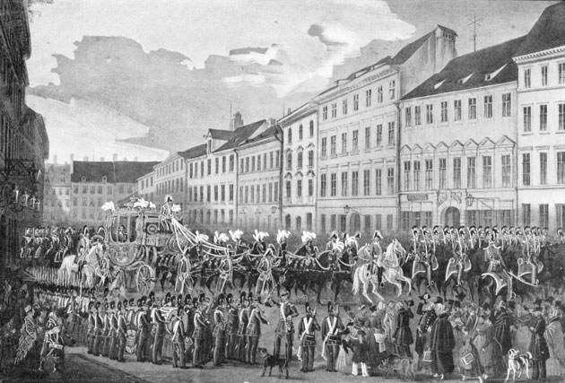 Maximillian II. zur Ständeversammlung