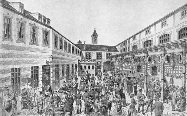 Das alte Hofbräuhaus