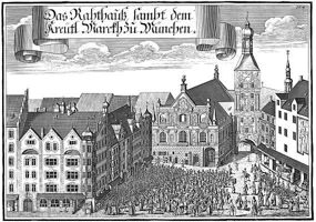  – Kräutlmarkt mit altem Rathaus