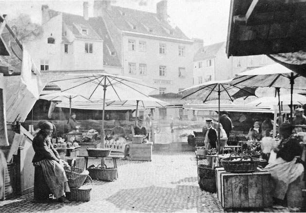 Stände 

am Viktualienmarkt