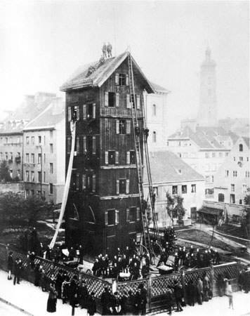 Der Steigerturm der Feuerwehr