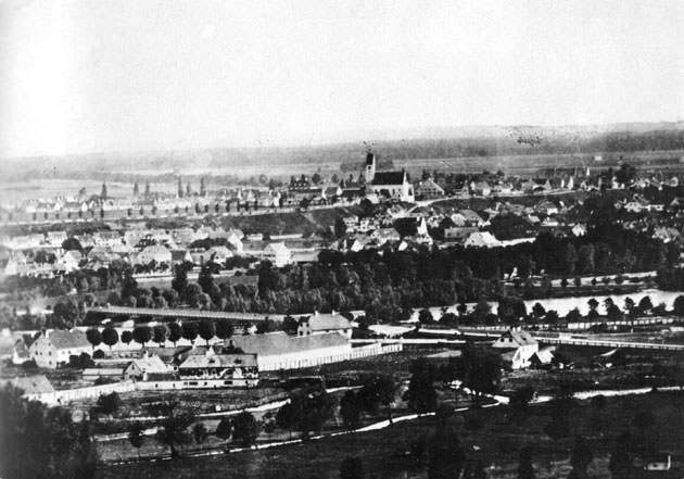 Giesing vom Petersturm aus 

gesehen