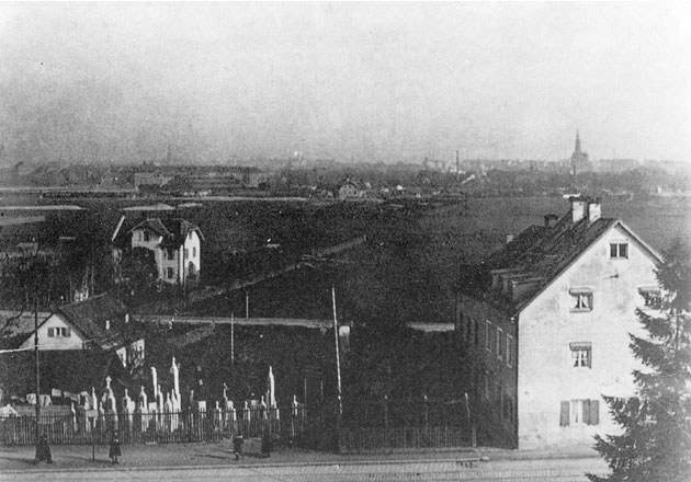 Blick von Sendling nach Giesing