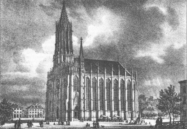 Neue Pfarrkirche in der Au