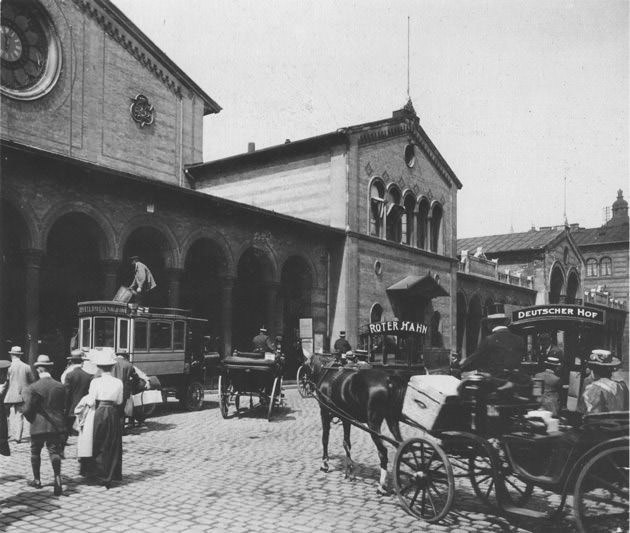 Hauptbahnhof um 1912
