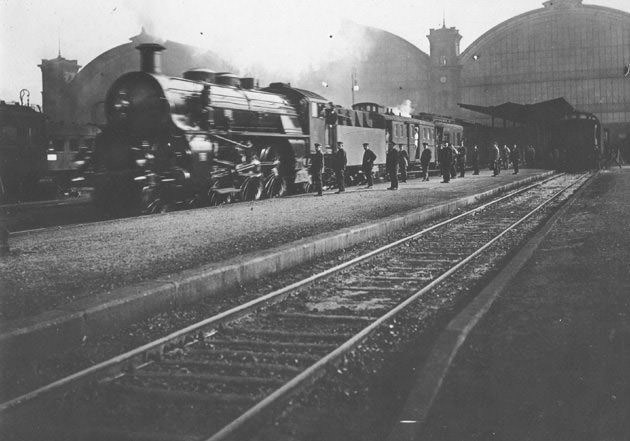 Hauptbahnhof um 1912