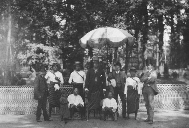 Im Volksgarten Nymphenburg