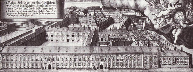 Ansicht der Kurfürstlichen Residenz