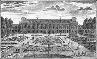  – Ansicht der Residenz von der Hofgartenseite