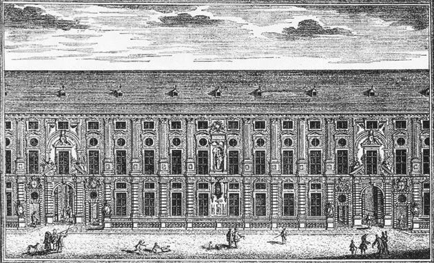 Ansicht der Residenz