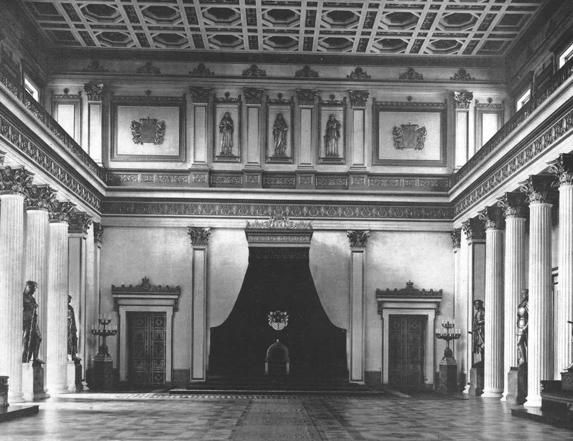 Der Thronsaal in der Residenz