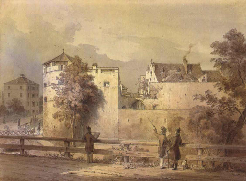 Das Angertor von der Ostseite