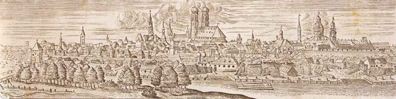 Stadtansicht aus dem 17. Jahrhundert