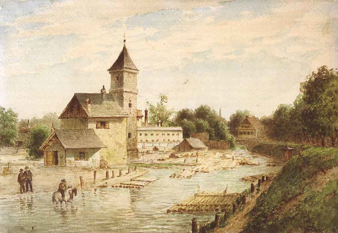 Obere Lände mit Brunnhaus