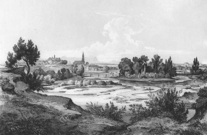 Blick auf die Praterinsel