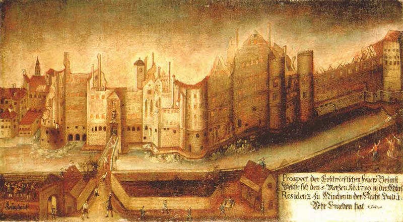 Brand in der Neuveste