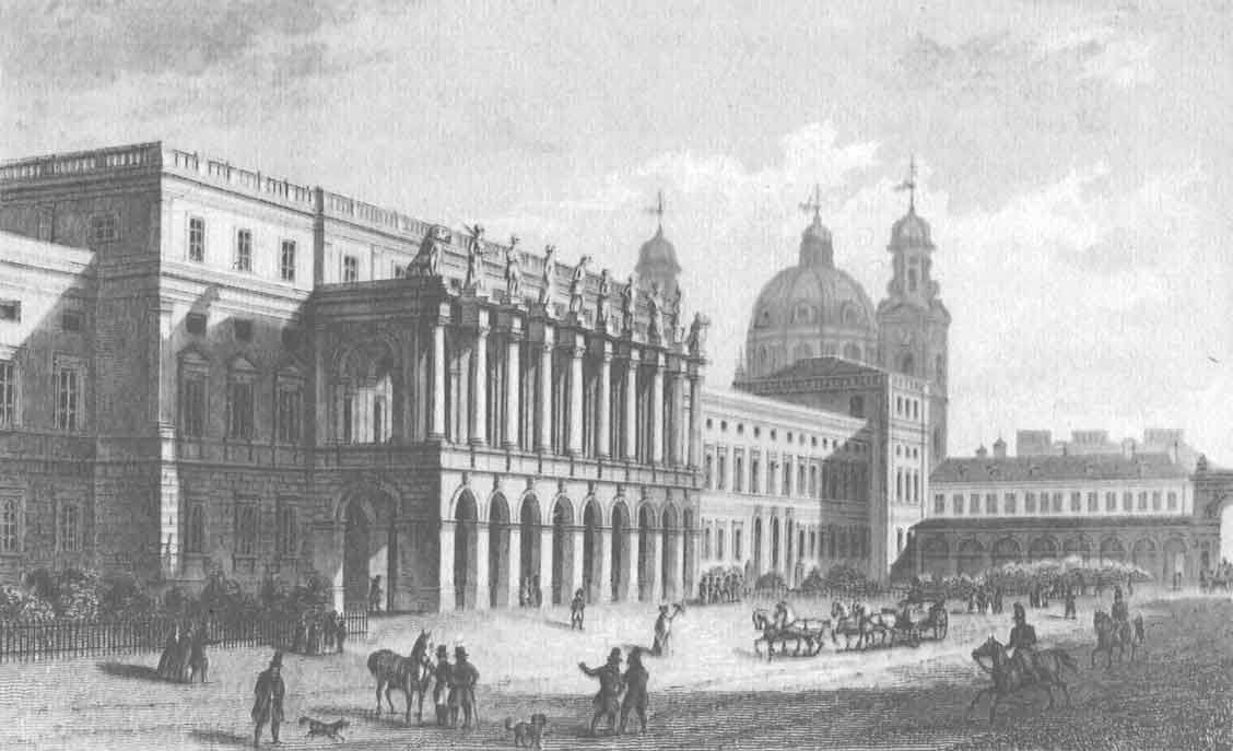 Residenz vom Hofgarten aus gesehen