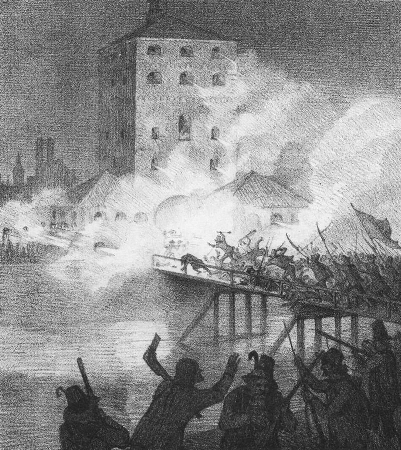 Sturm auf den Roten   Turm