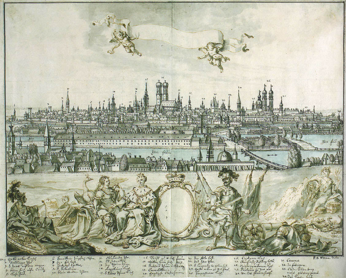 Stadtansicht um 1730