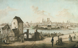 Stadtansicht nach Canaletto