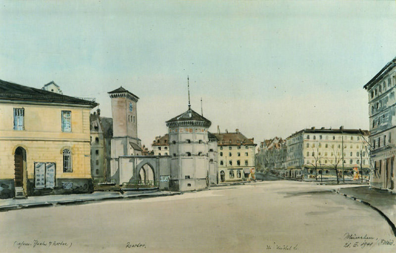 Das Isartor um 1941