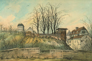  – Wallbefestigung an der Galeriestraße