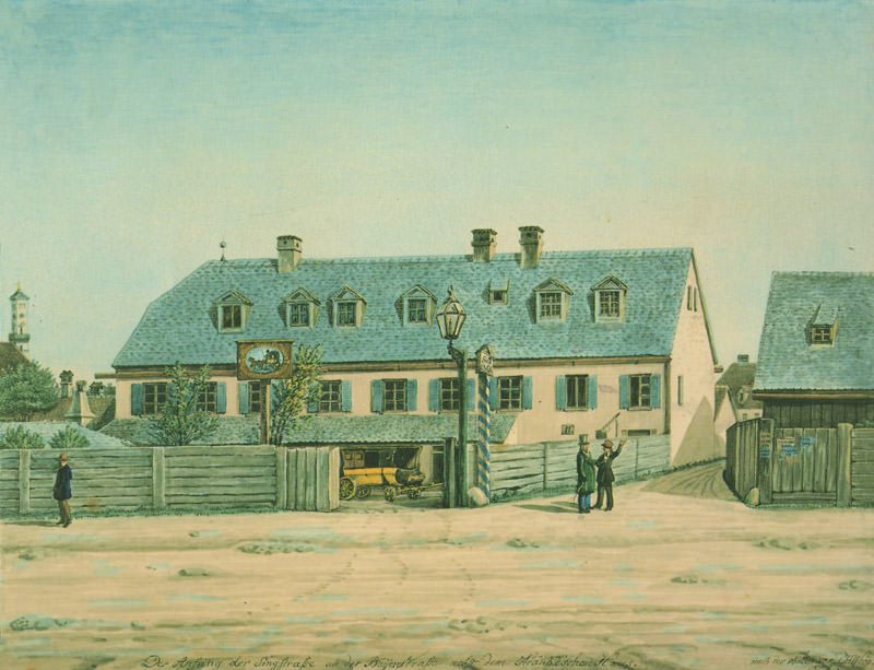 Das Anwesen des Lohnkutschers Krenkl