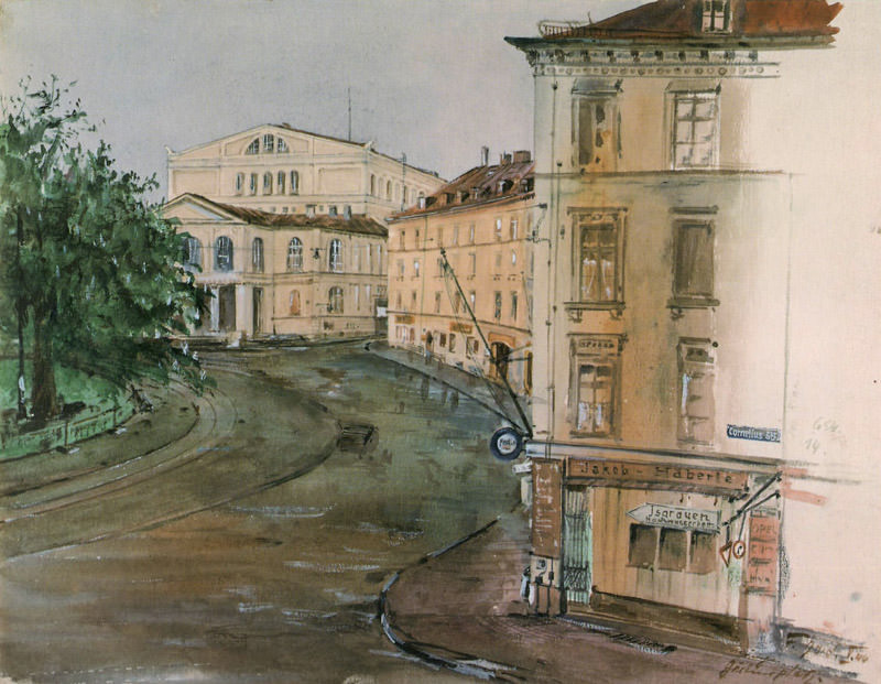 Gärtnerplatz um 1944