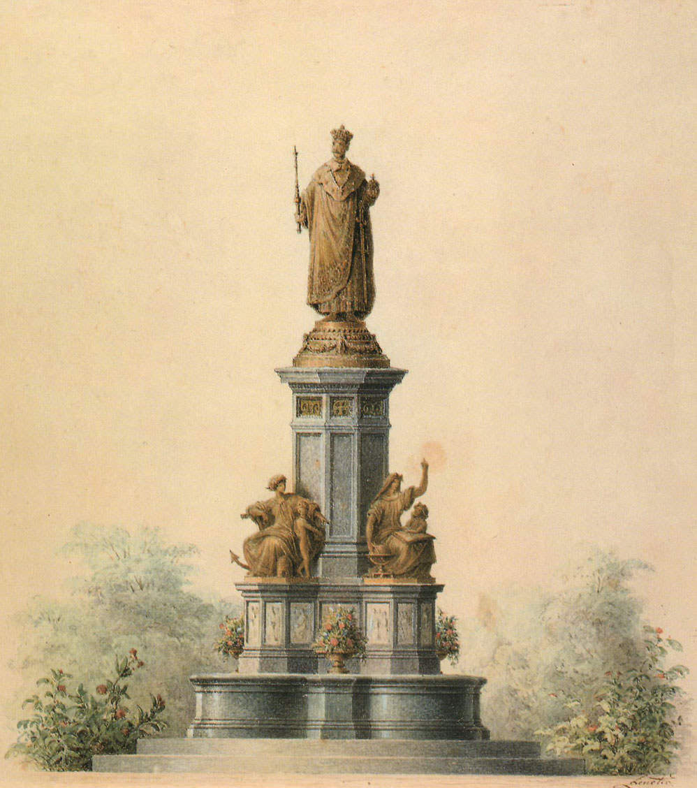 Entwurf Denkmal Max II.