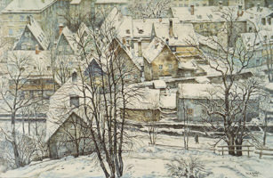  – Die Au im Winter