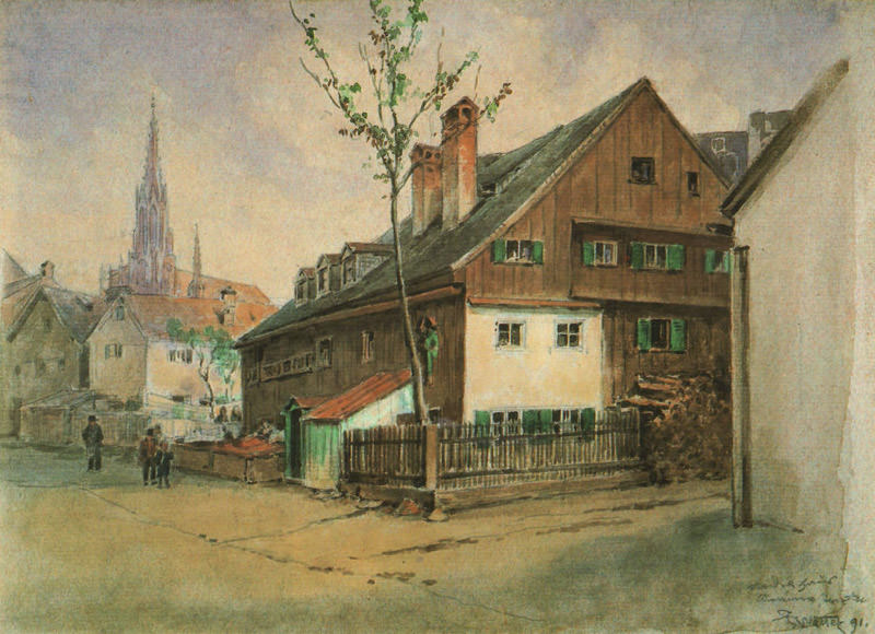 Krämerstraße in der Au