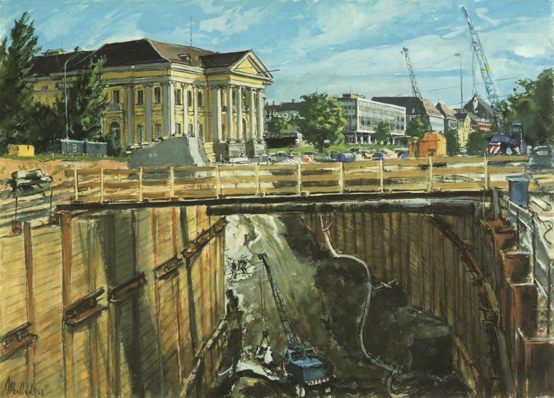 Baustelle am Altstadtring