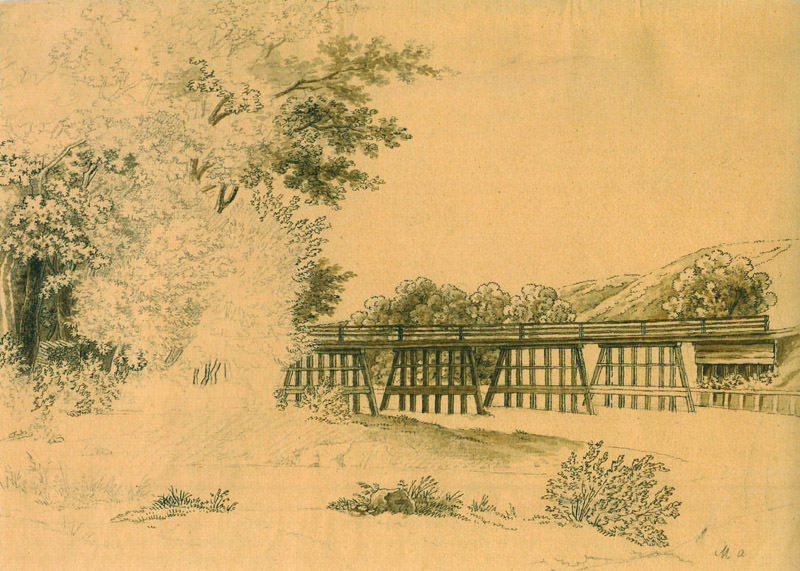 Röhrensteg zur Praterinsel