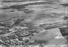  – Luftbild Friedensheimer Brücke