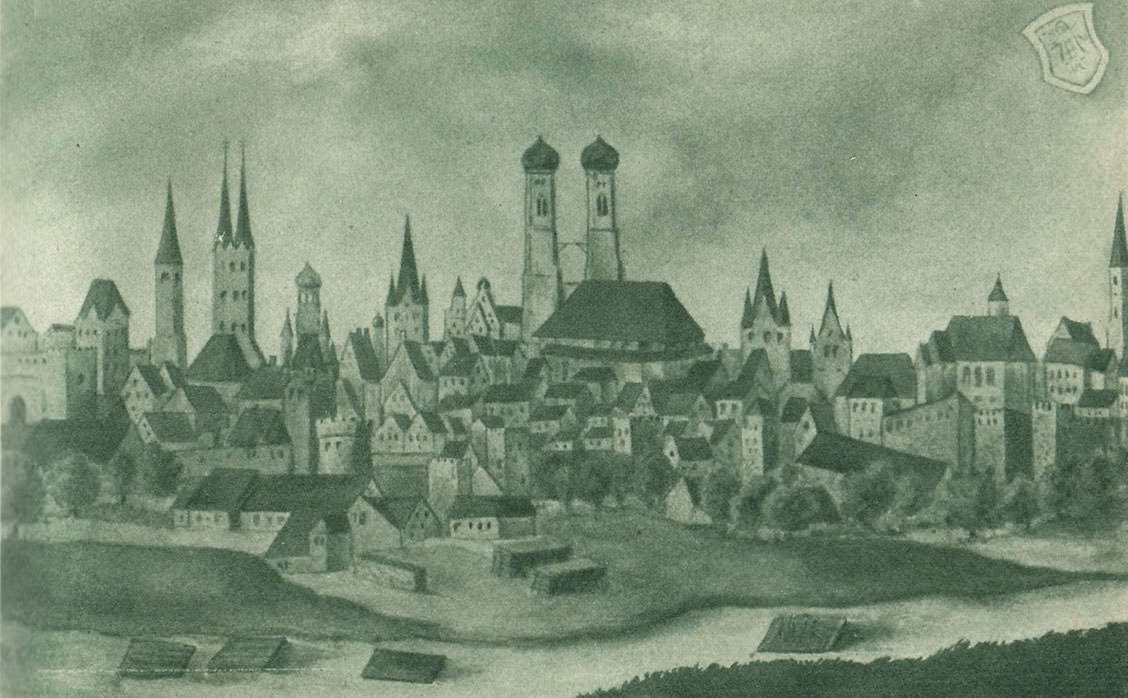 Stadtansicht aus dem 

Mittelalter