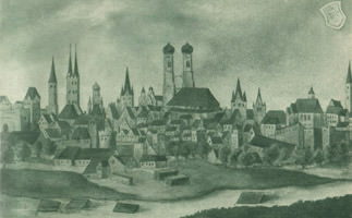  – Stadtansicht aus dem 

Mittelalter