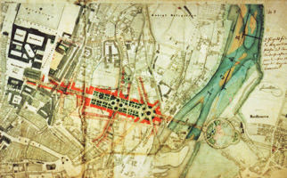  – Plan der   Maximilianstraße