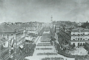  – Einzug der bayerischen Truppen