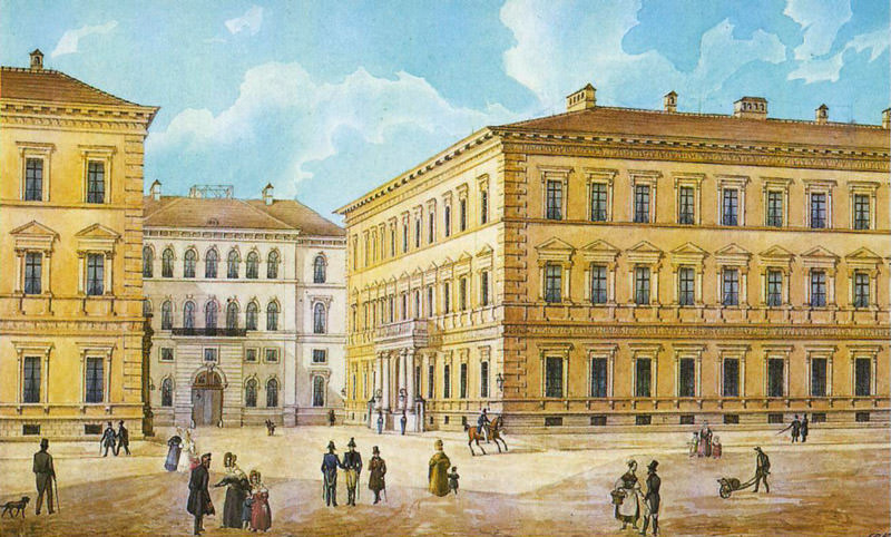 Palais Leuchtenberg – Odeonsplatz  – Klenze Leo von