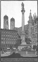  – München-   Mariensäule