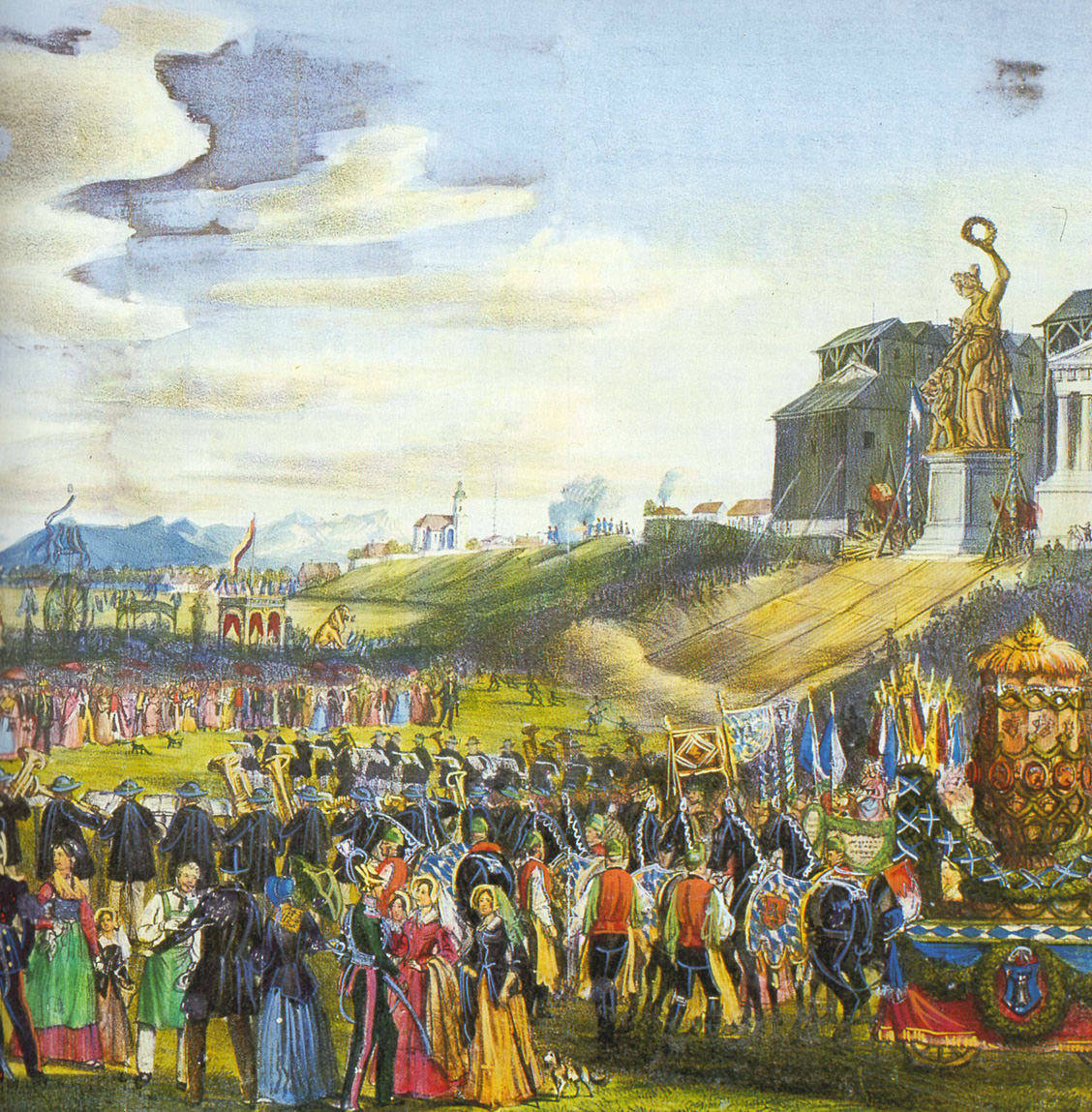 Enthüllung der Bavaria