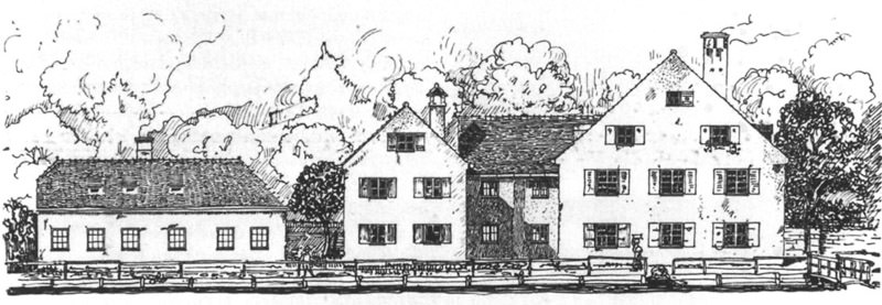 Porzellanfabrik in der Au